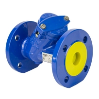 Обратный клапан шаровой фланцевый чугунный REON тип RSV34-T DN40 PN16